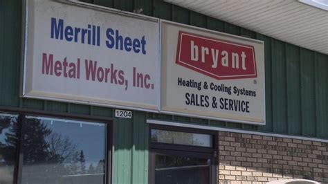 merrill sheet metal works inc|merrill sheet metal works wi.